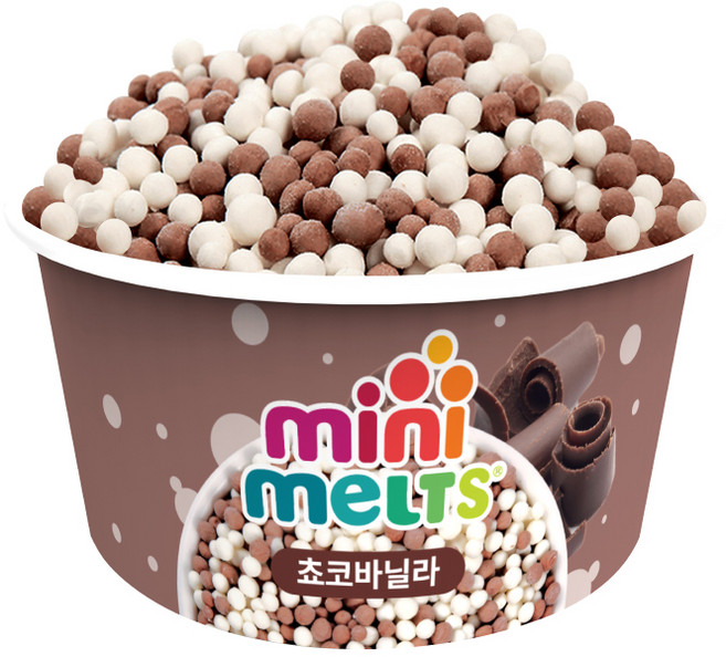 미니멜츠 쵸코바닐라16 아이스크림, 50g, 16개