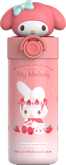 크로스 보더 산리오 텀블러 450밀리리터, 1개, 450ml, 450ml 마이멜로디