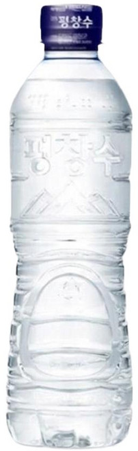 생수 무라벨 강원 평창수 500ml 가정용 사무실용 물 건강한 40p, 40개