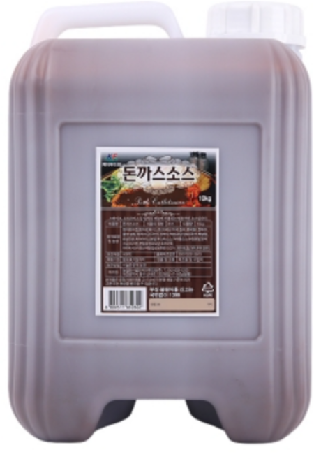 케이푸드 돈까스 소스 10kg, 5개