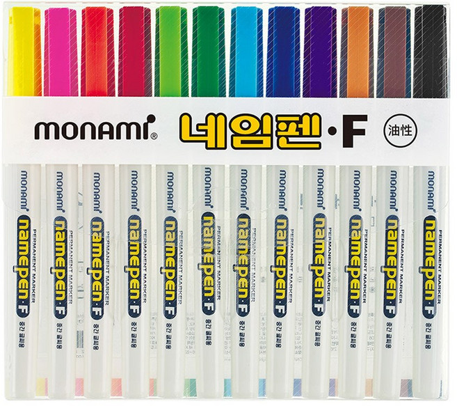 모나미 모나미 네임펜 F 네임펜세트 (12색), 단품