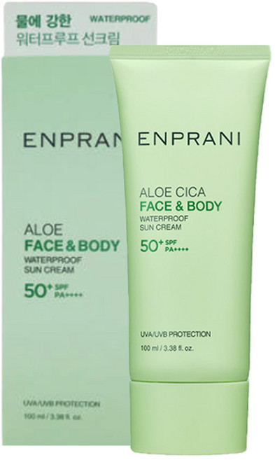 엔프라니 알로에 워터프루프 선크림 100ml, 1개