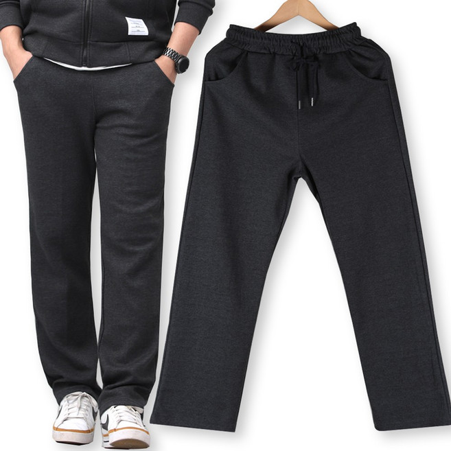 남자 기모 통일자 트레이닝팬츠 겨울 빅사이즈 M~6XL 공용 커플