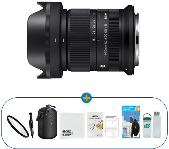 시그마 C 18-50mm F2.8 DC DN 캐논 RF 마운트 렌즈 악세사리 4종/SMJ