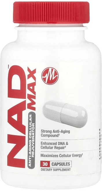 메타볼릭 뉴트리션 NAD 맥스 안티에이징 셀룰러 리쥬베네이터 Metabolic Nutrition NAD MAX™ Anti-Aging Cellular Rejuvenator 30정, 1개 - 쿠팡