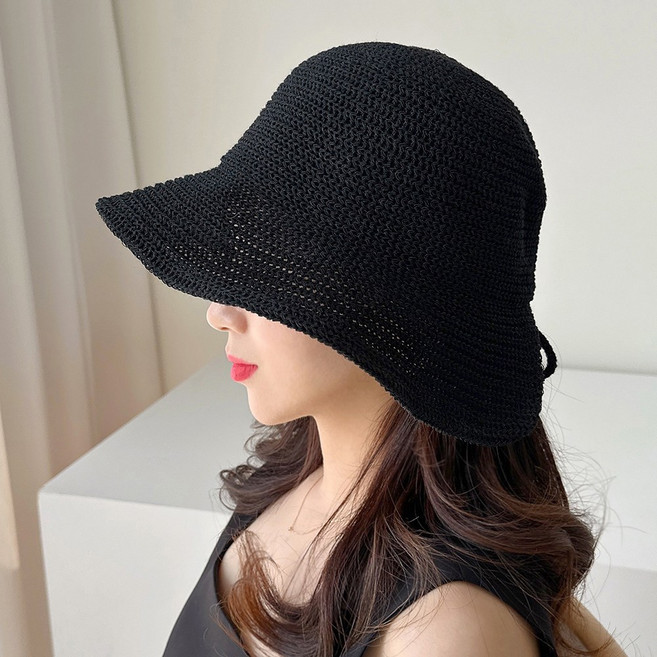 베리룸 여행 바캉스 여름 라탄모자