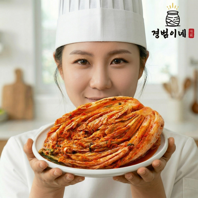 [국내산 HACCP 인증] 경범이네 갓담은 프리미엄 호텔 포기김치, 1개, 5kg