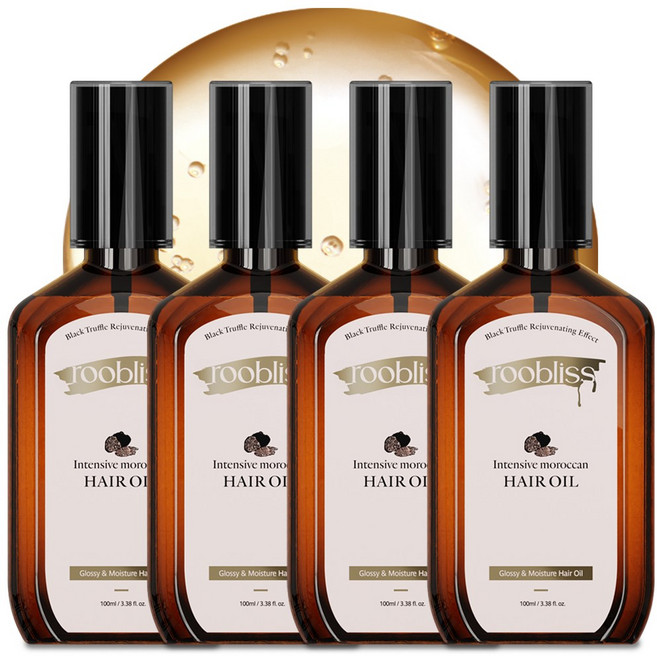 루토닉스 인텐시브 모로칸 헤어오일, 4개, 100ml