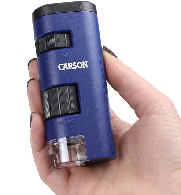 카슨 LED 포켓 현미경 MM-450, 60배, 1개