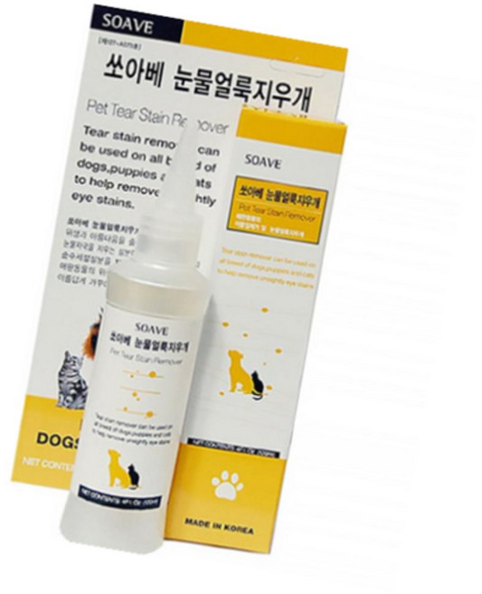 셀렉토리 눈물얼룩지우개 120ml 고양이얼룩제거제