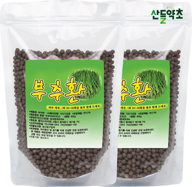 부추환 400g 100% 국내산 부추만든 건강환, 2개