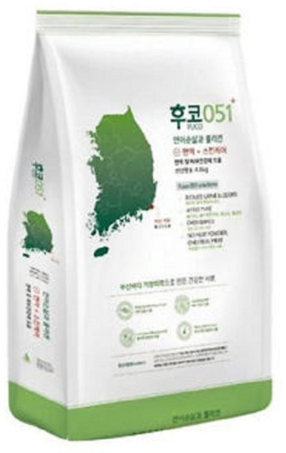 바우와우 후코051 기능성 강아지사료 1.2kg 연어와콜라겐 / 스킨케어, 04_스킨케어 연어 4.8kg(1.2kg4개발송), 4.8kg, 1개