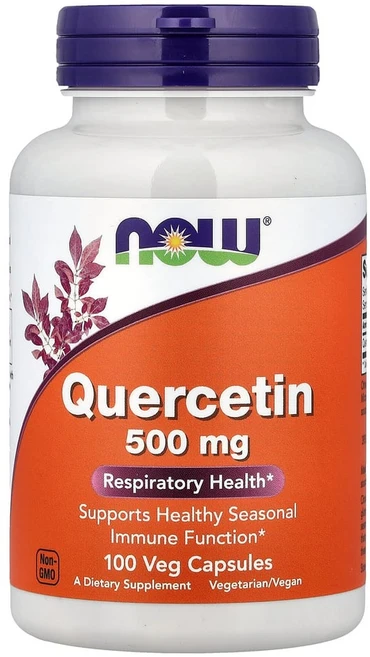 나우푸드 퀘르세틴 500mg 베지 캡슐 100정, 1개, 없음 - 쿠팡
