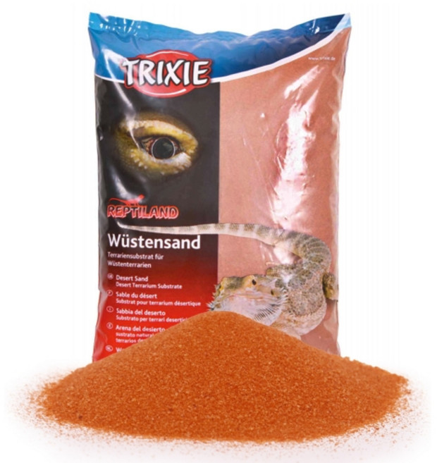 트릭시 천연 사막모래 레드 파충류 소동물용 5kg