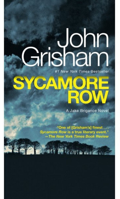 Sycamore Row: A Jake Brigance Novel, Vintage