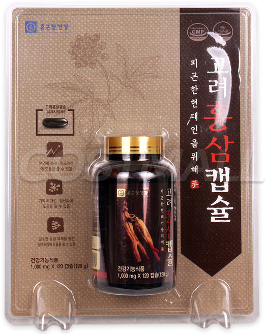 종근당 고려홍삼 파워 1 000m x 120캡슐, 1세트, 120정