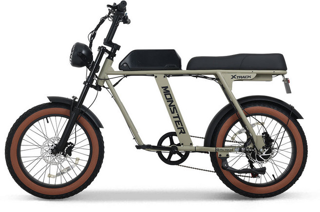 AU테크 엑스트랙 몬스터 팻바이크 고출력 자토바이, 사하라, 스틸