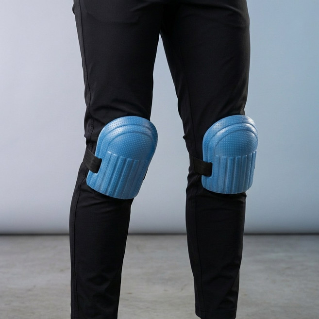 푹신한 무릎 보호대 패드 2p (고급형), blue, 1개