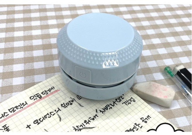 책상 키보드 미니 지우개 청소기 건전지형, 1개, 단품