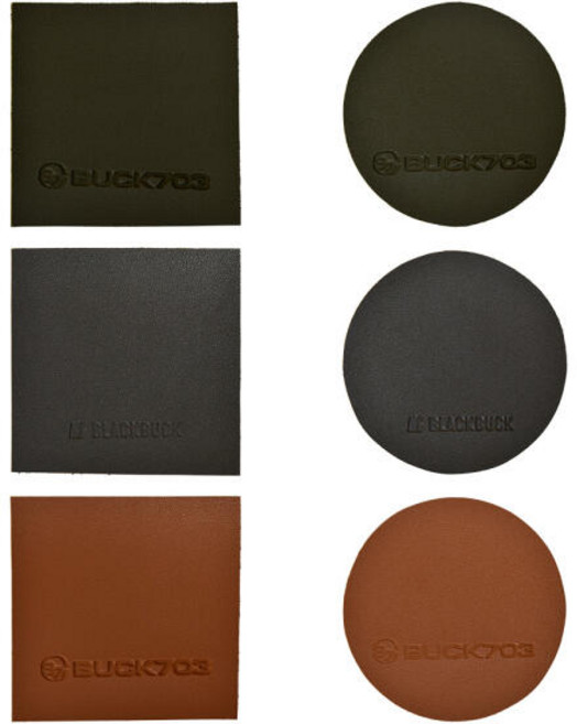 벅703 BUCK703 감성캠핑 가죽 식탁 테이블 컵 받침대 땡가격 SALE 캠핑용품 코펠 캠핑의자 캠핑테이블 텐트, FREE, 컵받침대 사각 카멜브라운 1P