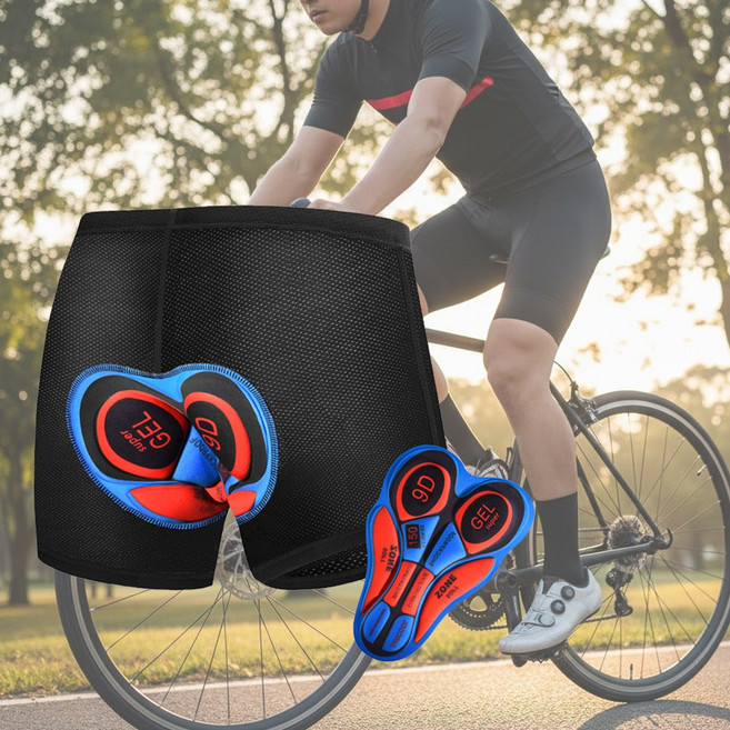 남여공용 자전거쿠션 패드 반바지