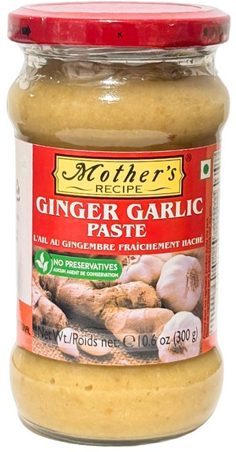 GINGER GARLIC PASTE (Mothers RECIPE), 1개, 300g