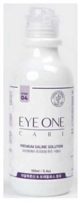아이원케어 데이워시 프리미엄 렌즈 식염수 160ml, 1개