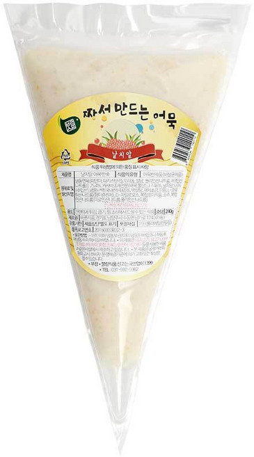 바른식품 날치알 어묵반죽 240g 실꼬리돔 연육 톡톡식감 무색소 무방부제 프리미엄, 1개