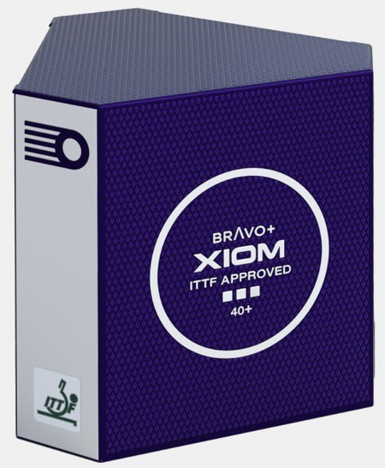 엑시옴 브라보 플러스 ITTF 공인시합구 6입 탁구공, 흰색, 1개입, 1박스