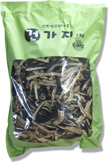 건 가지 국내산 1kg, 1개