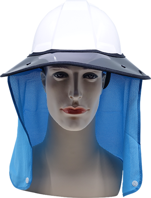 목그늘 썬캡 햇빛가리개 자외선차단 통풍 시원한 여름, 블루, 1개