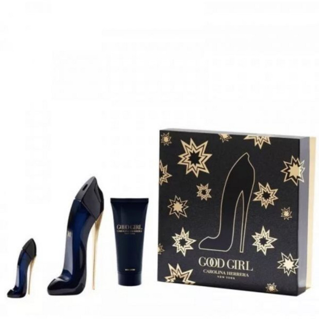 Carolina Herrera 캐롤라이나 에레라 굿걸 세트 80ml 오 드 파르품 스프레이 + 100ml 바디 로션, 1개