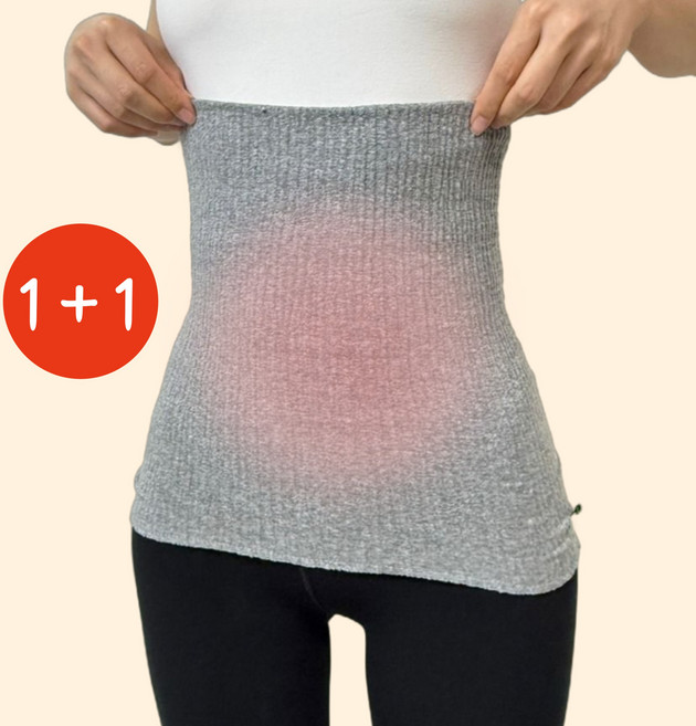 히트 배워머 복부워머 보온 복대 남녀공용 임산부용 2P