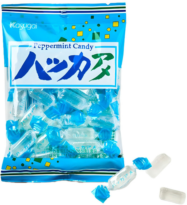 카수가이 하카향 아메 박하사탕, 147g, 1개