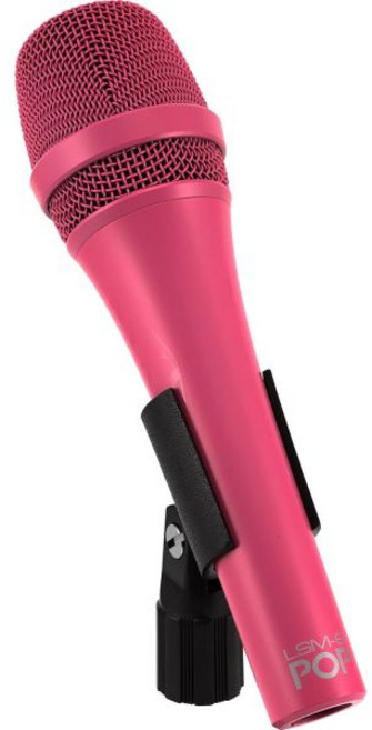 MXL LSM-9 POP 다이내믹 보컬 마이크 - 마젠타, Magenta, 1개