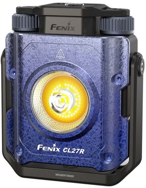 Fenix CL27R 1600流明 180米 聚泛光多功能戶外露營燈 360度磁吸把手 無極調光, 冰川藍, 1個
