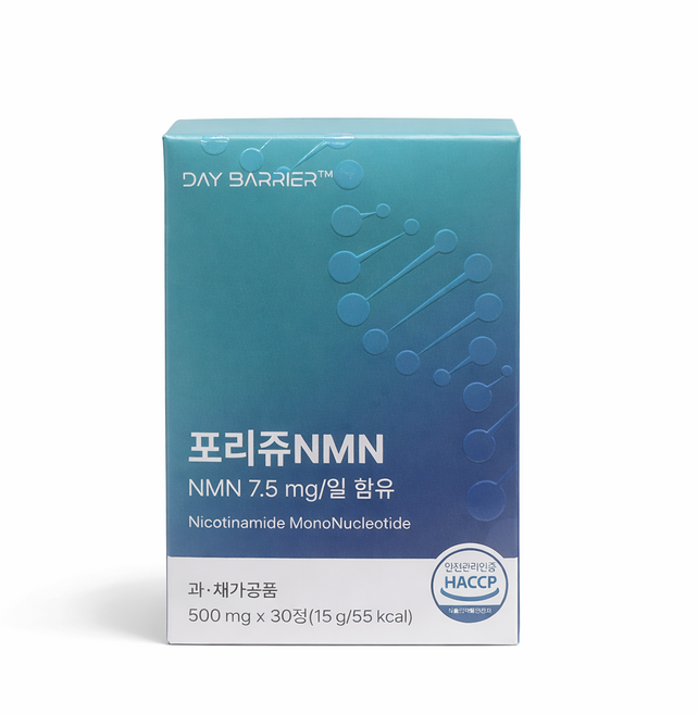 데이배리어 포리쥬 NMN 500mg, 30정, 1박스