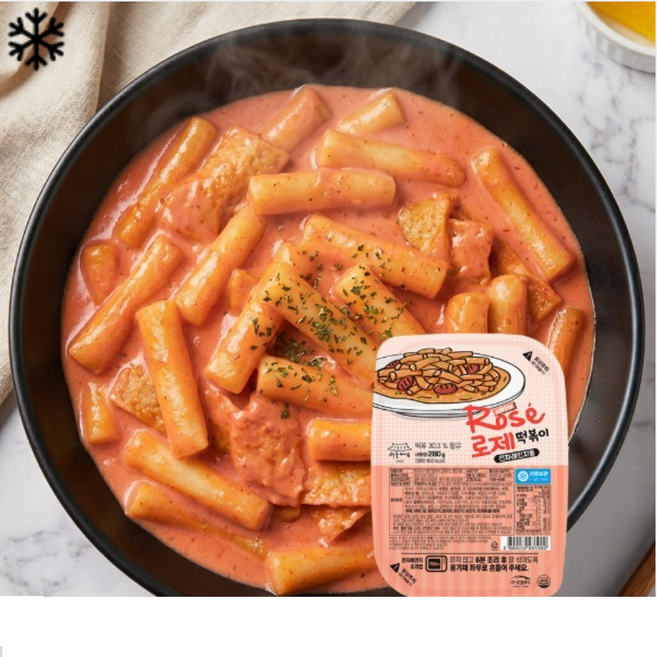 서울마님 마라로제 떡볶이, 6개, 280g