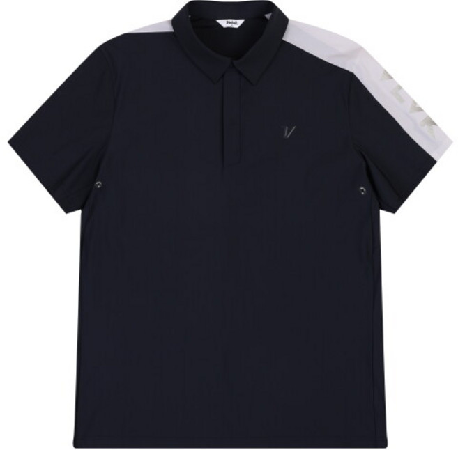 볼빅 남성 골프 배색 포인트 제에리 반팔 티셔츠 VMTSP431_NA 3079790