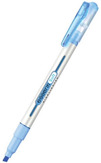 모나미 에센티 소프트 파스텔 형광펜, 파스텔 블루세레스트, 5개