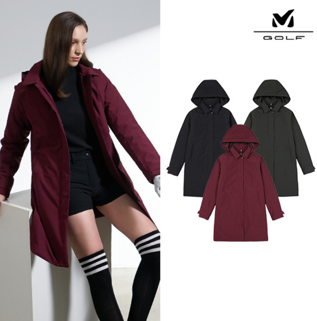 밀레골프 패딩맥코트 1종 여성