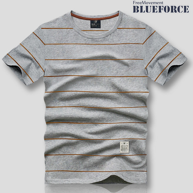 블루포스 테로빈 단가라 반팔티 [국내생산] 티셔츠