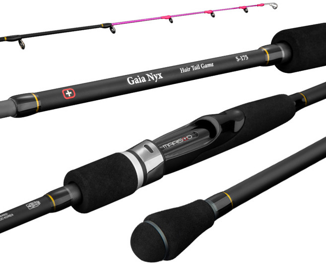 마리수 갈치 텐야 로드 바다 루어대 갈치 낚시대 한치 스피닝 로드, 블랙