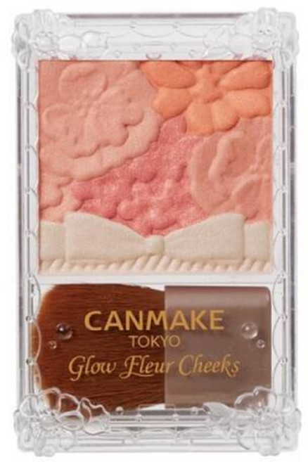 CANMAKE 井田 花漾戀愛修容腮紅, 1個, 珠光#02, 珠光#02