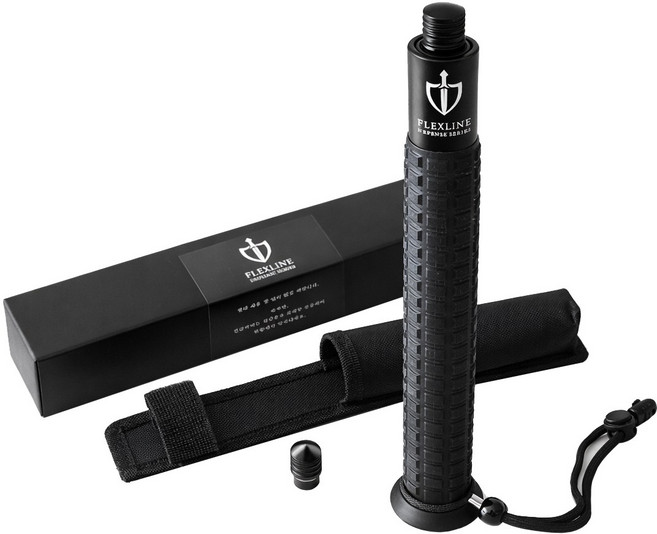 플렉스라인 고급형 호신용 삼단봉 경찰삼단봉 3단봉 66cm(26인치), 1개
