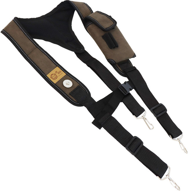 주경산업 스웨이드 Y반도 JK-053 3점식 휴대폰 자석, 1개