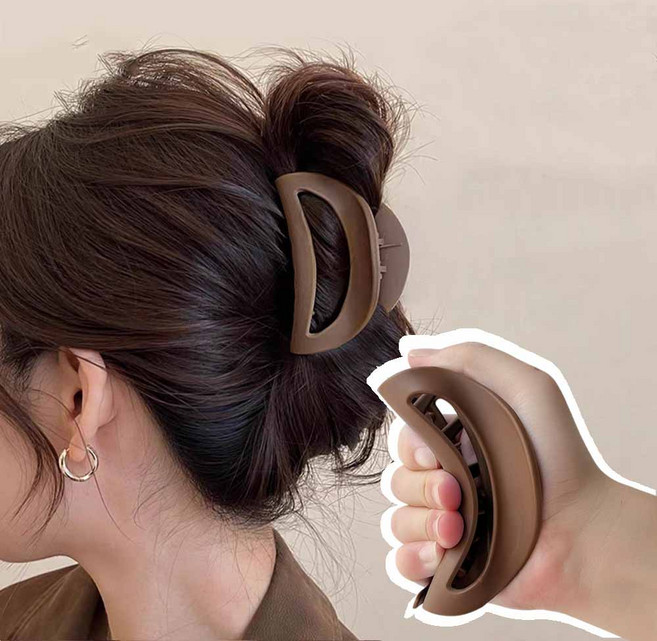 실리콘집게핀 올림머리 소프트 말랑집게핀 2P 세트