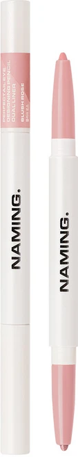 네이밍 퍼펙테일 아이 디자이닝 펜슬 듀얼라이너, 1개, 블러쉬 로즈 - 쿠팡