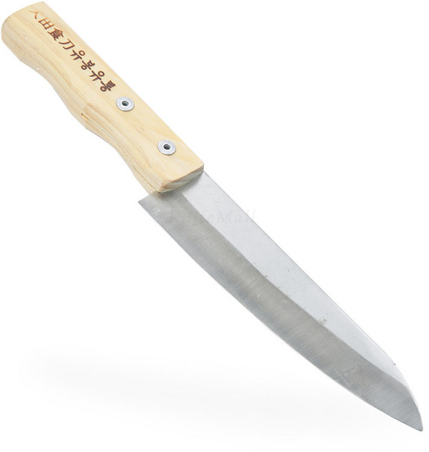 국산 김유봉 대전 창칼 170mm 장어칼 생선손질 뼈칼, 우드