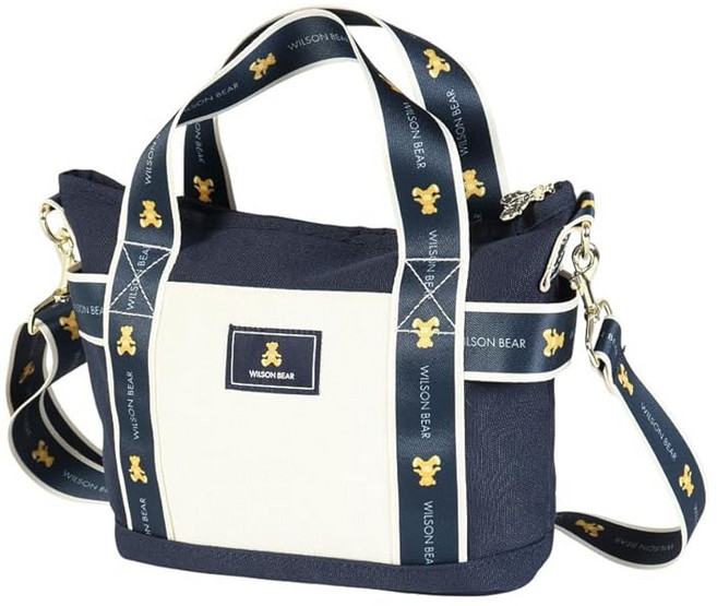 Wilson(윌슨) バッグ BEAR JPN COLLECTION MINI TOTE 2025 Navy